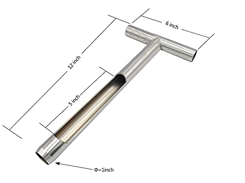 12-Inch Soil Pattern Probe with Reusable Sampler Baggage, Stainless Metal T-Type Deal with Soil Testing Equipment, Very best for Soil Sampling in Agriculture, Gardening, Farms, and Golf Programs