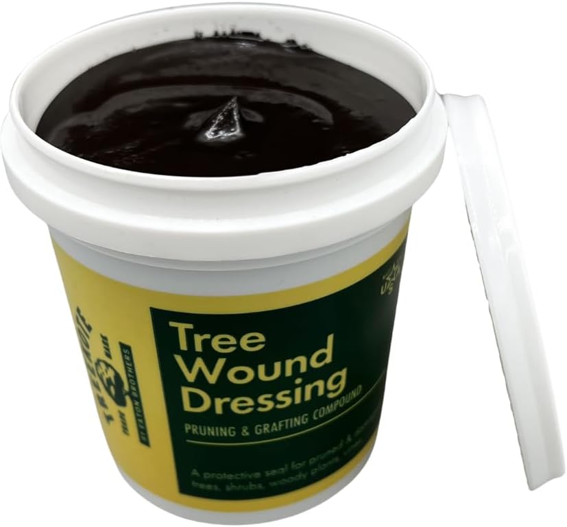 16oz Tree Wound Dressing Tub – Efficient Restore for Broken Timber – Grafting, Pruning, and Wound Care Sealer