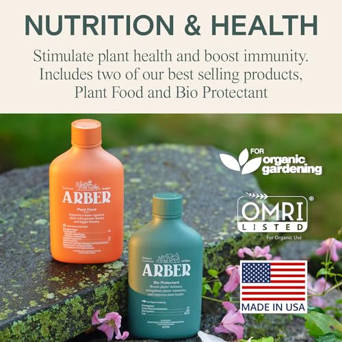 Arber Diet & Well being Introductory Package - Natural Plant Meals, Shielding, and Development Enhancer - Liquid Focus for Gardens (Natural Diet & Well being Assortment)